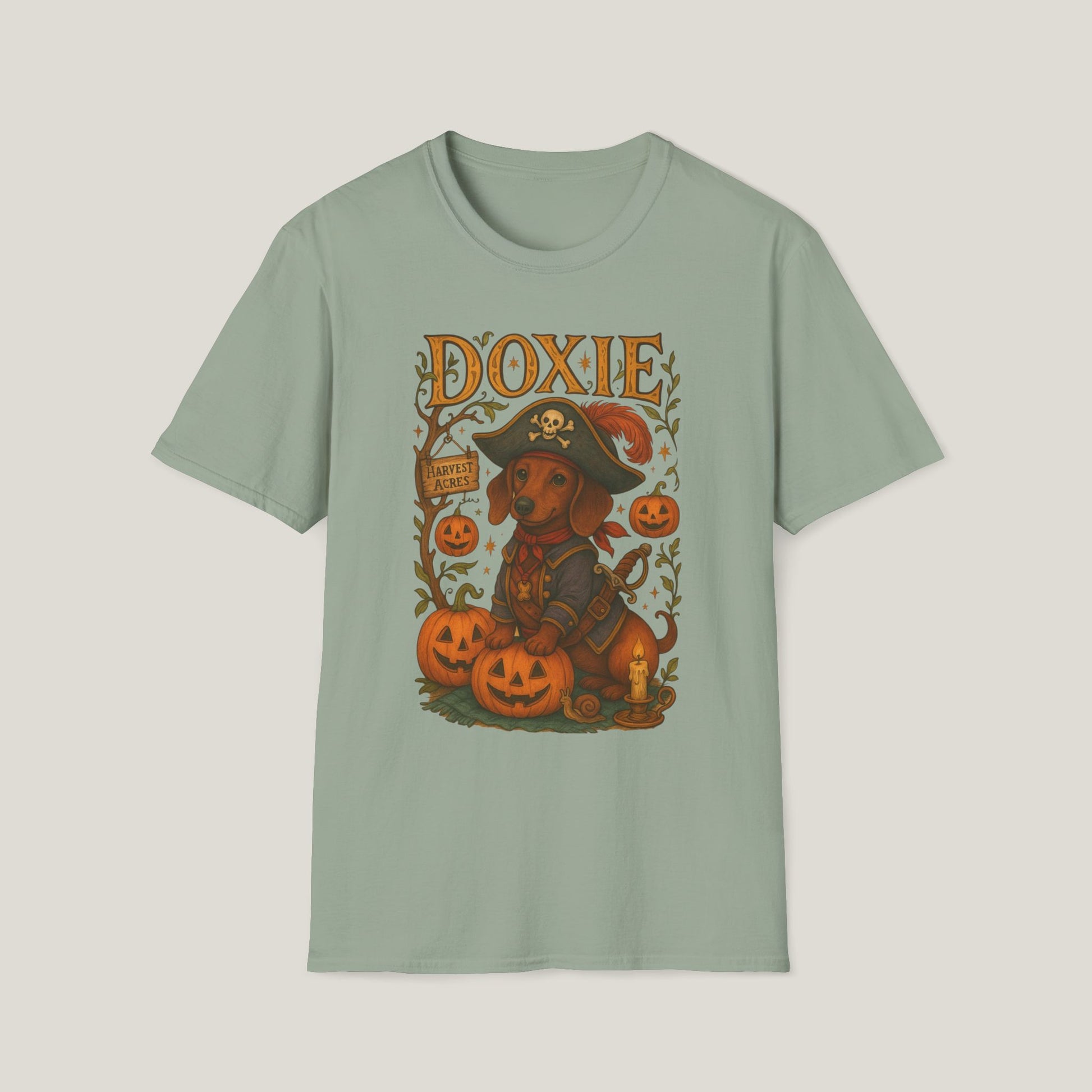 Doxie design Halloween Tee