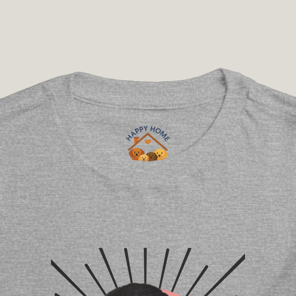 Girl Puppy Toddler Tee