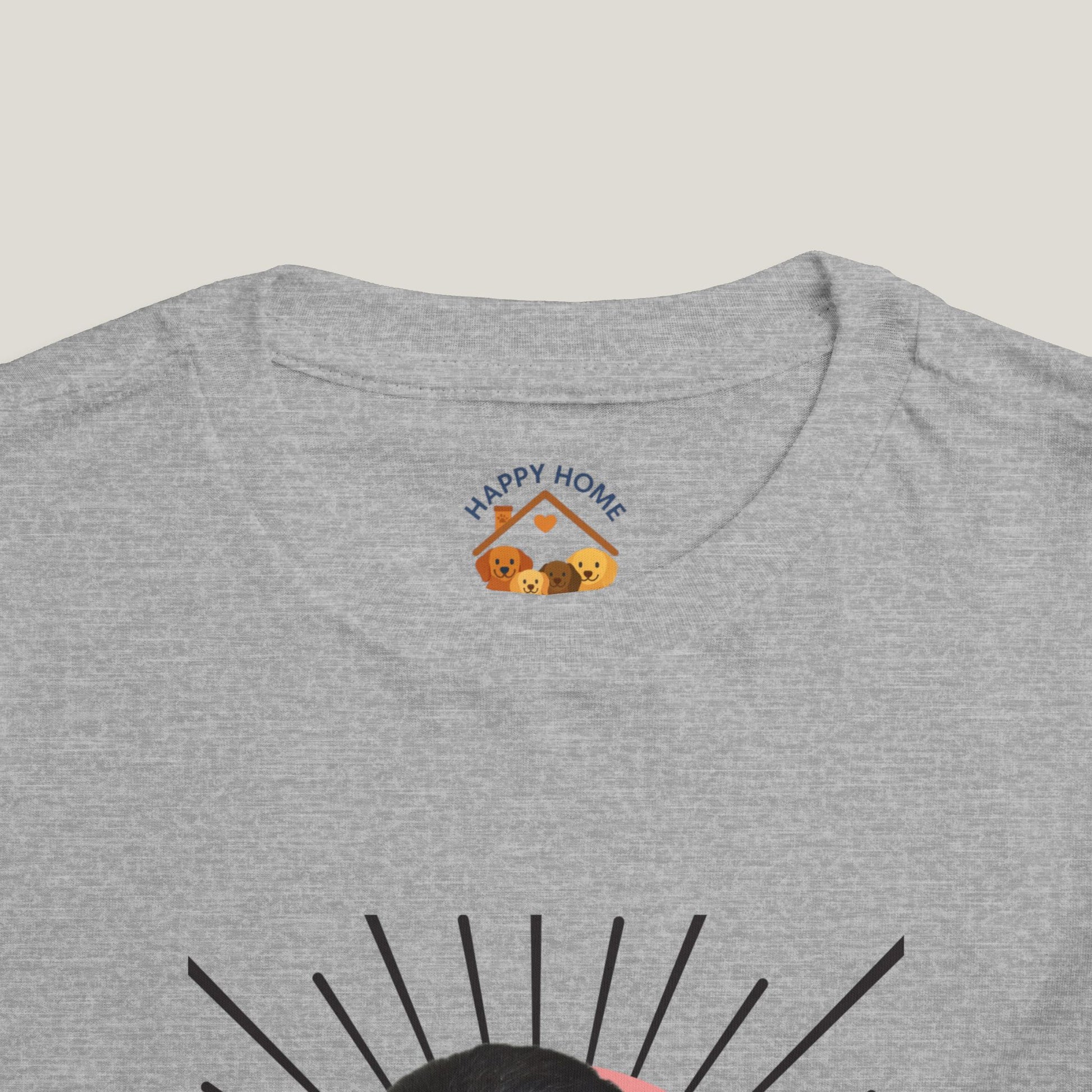 Girl Puppy Toddler Tee