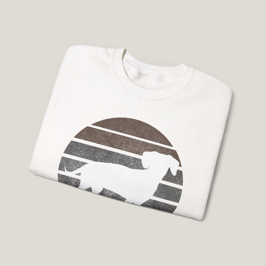 Dachshund Dad Logo Crewneck