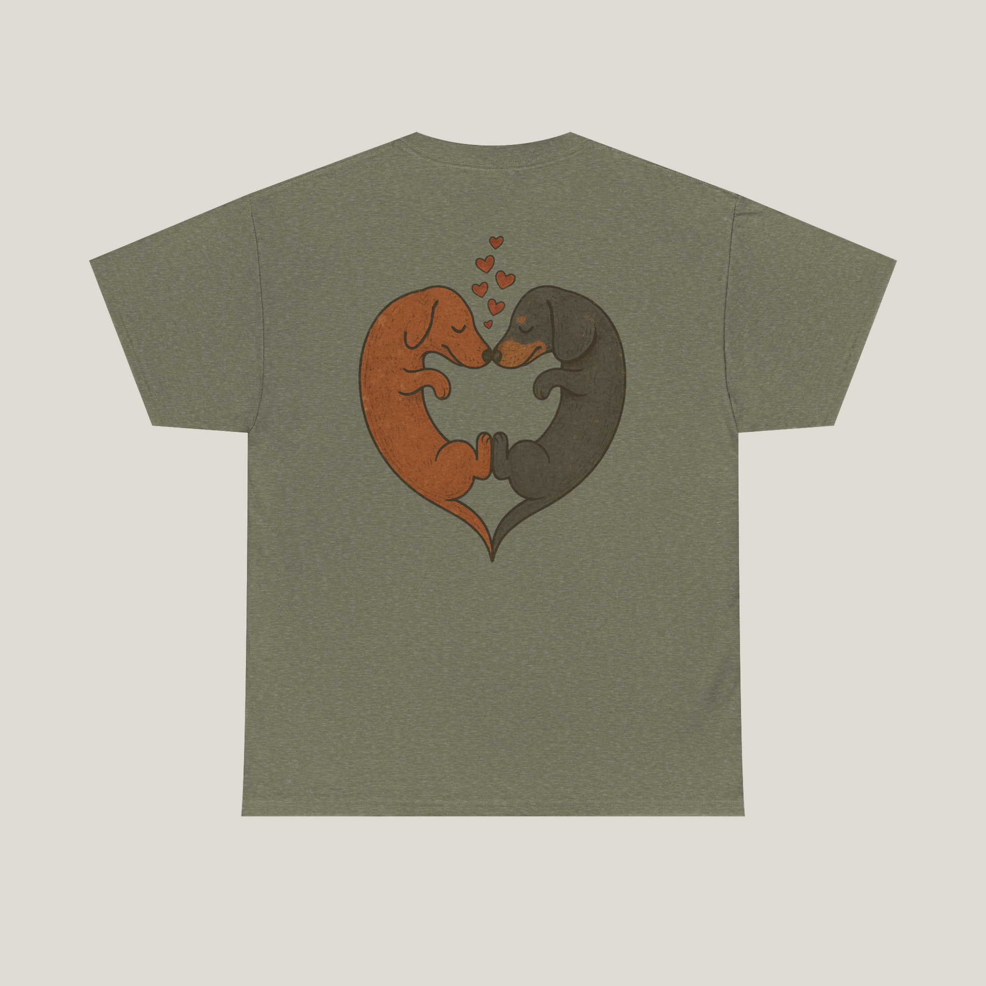 Dachshund Heart Tee