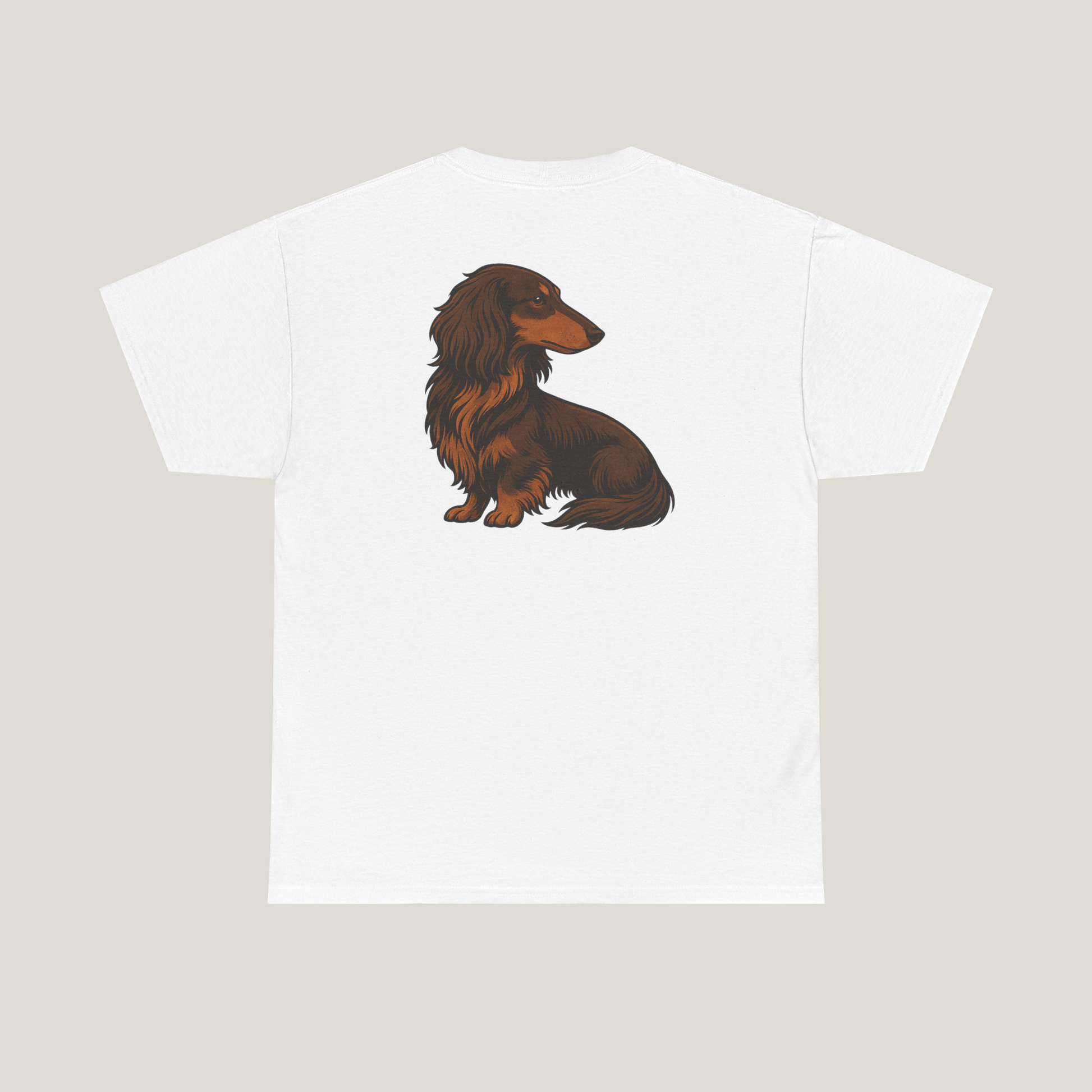 Long Haired Dachshund Tee