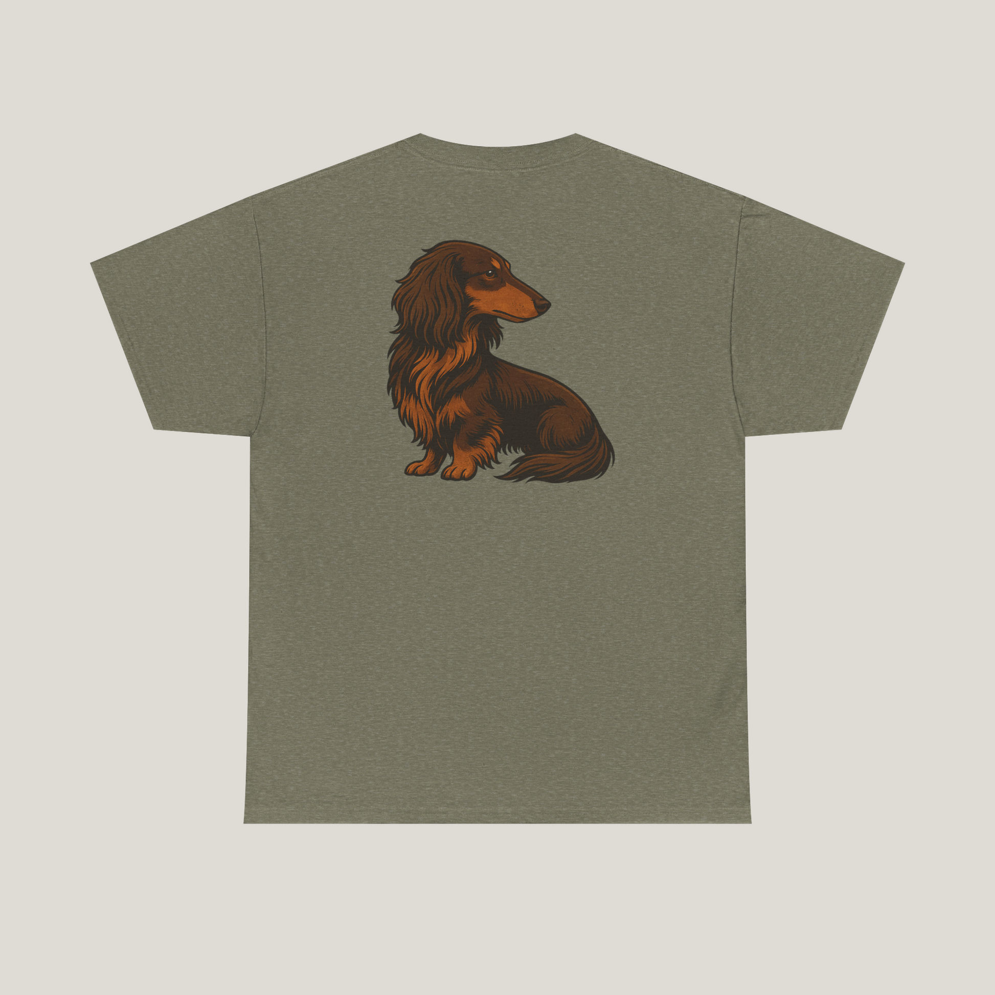 Long Haired Dachshund Tee