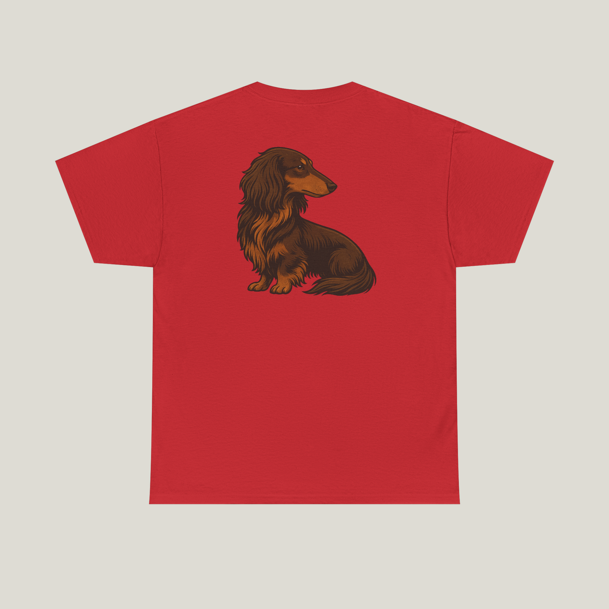 Long Haired Dachshund Tee