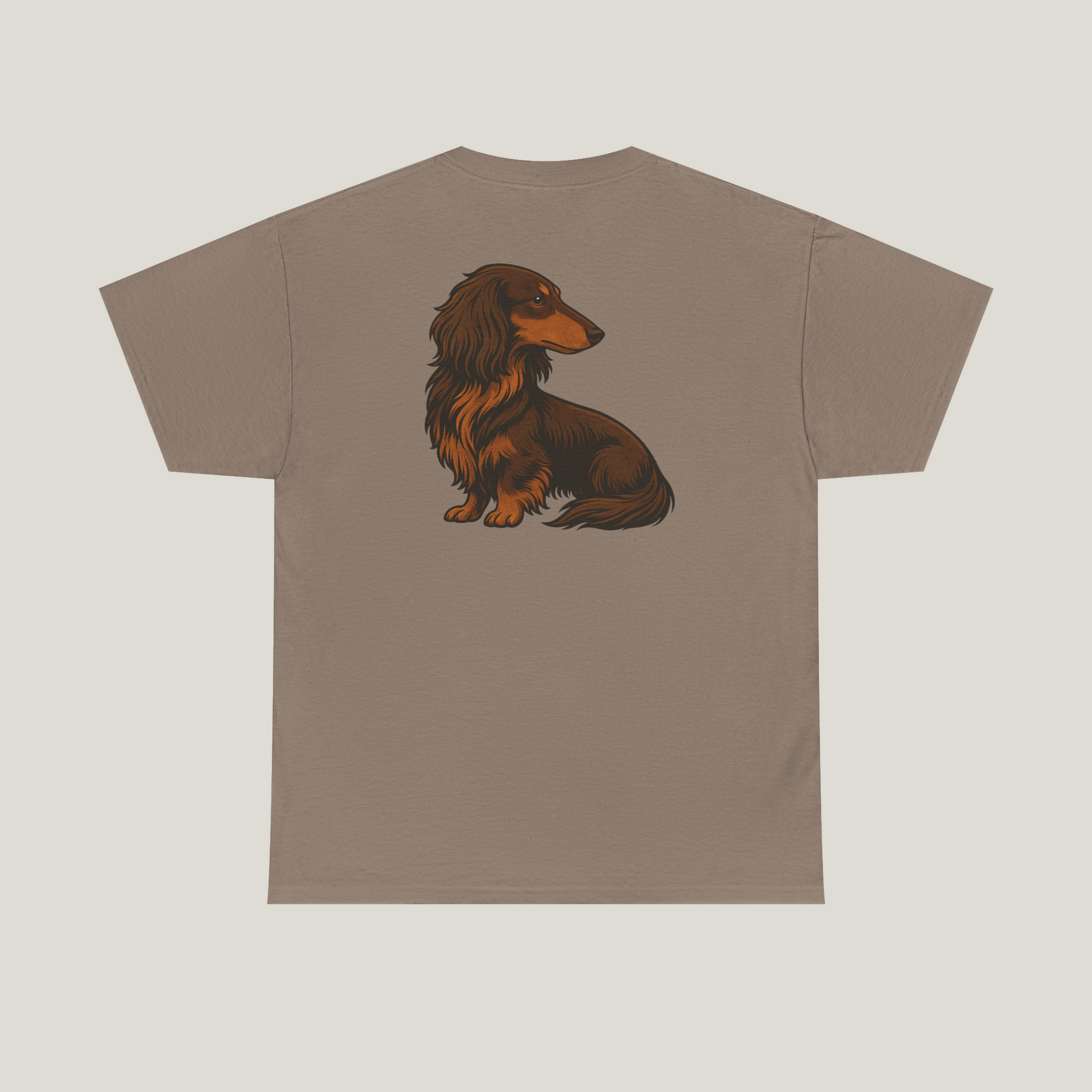 Long Haired Dachshund Tee