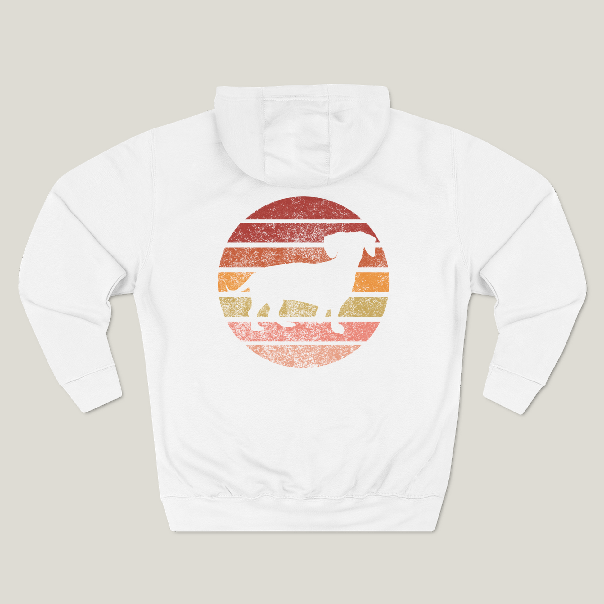 Dachshund Mom Logo Premium Hoodie