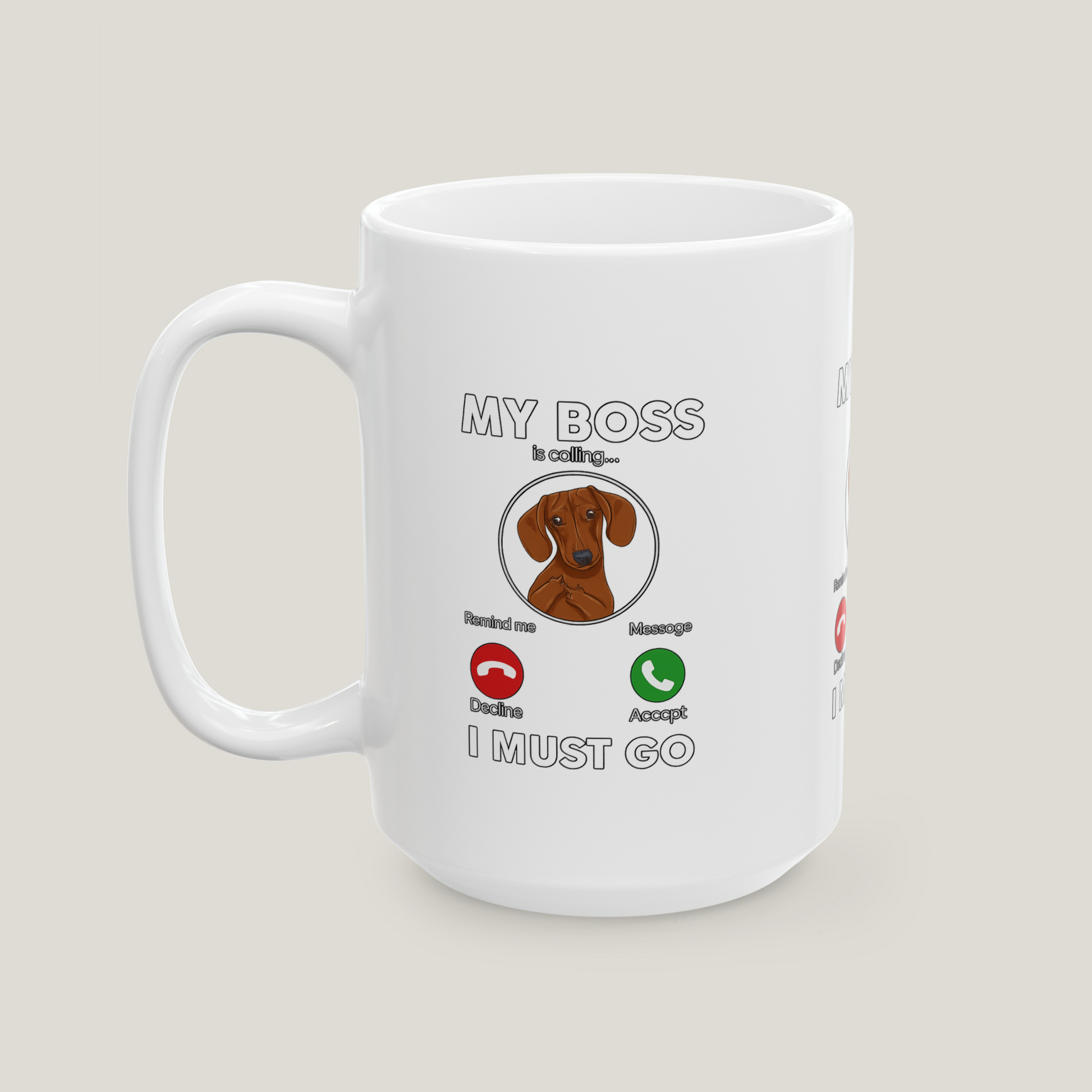 Funny Dachshund Mug