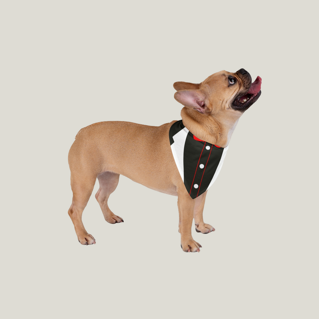 Tuxedo Dog Bandana