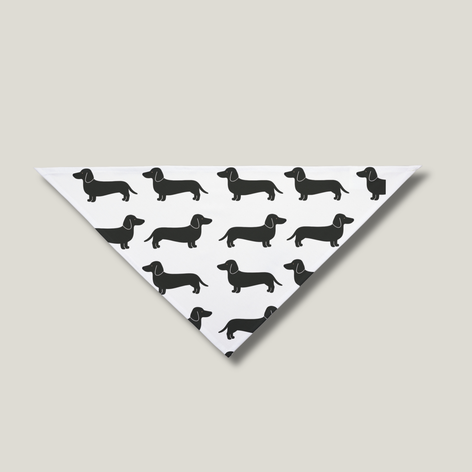 Dog Bandana With Dachshunds