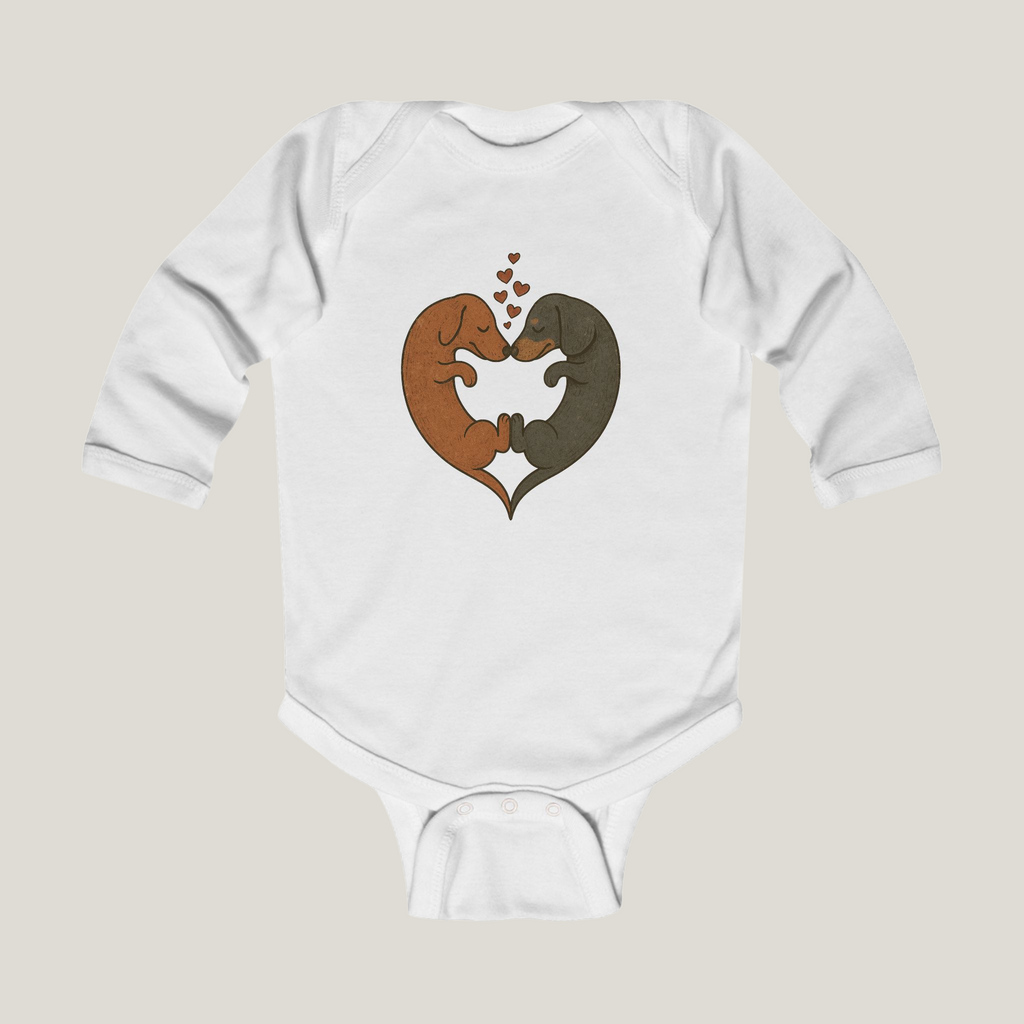 Dachshund Heart Onesie