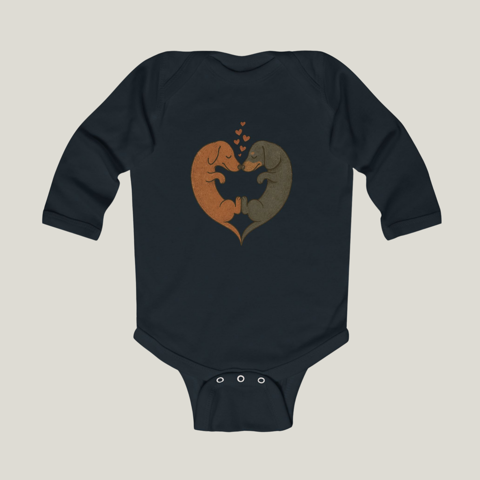 Dachshund Heart Onesie