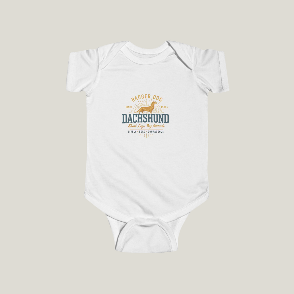 Badger Dog Dachshund Onesie
