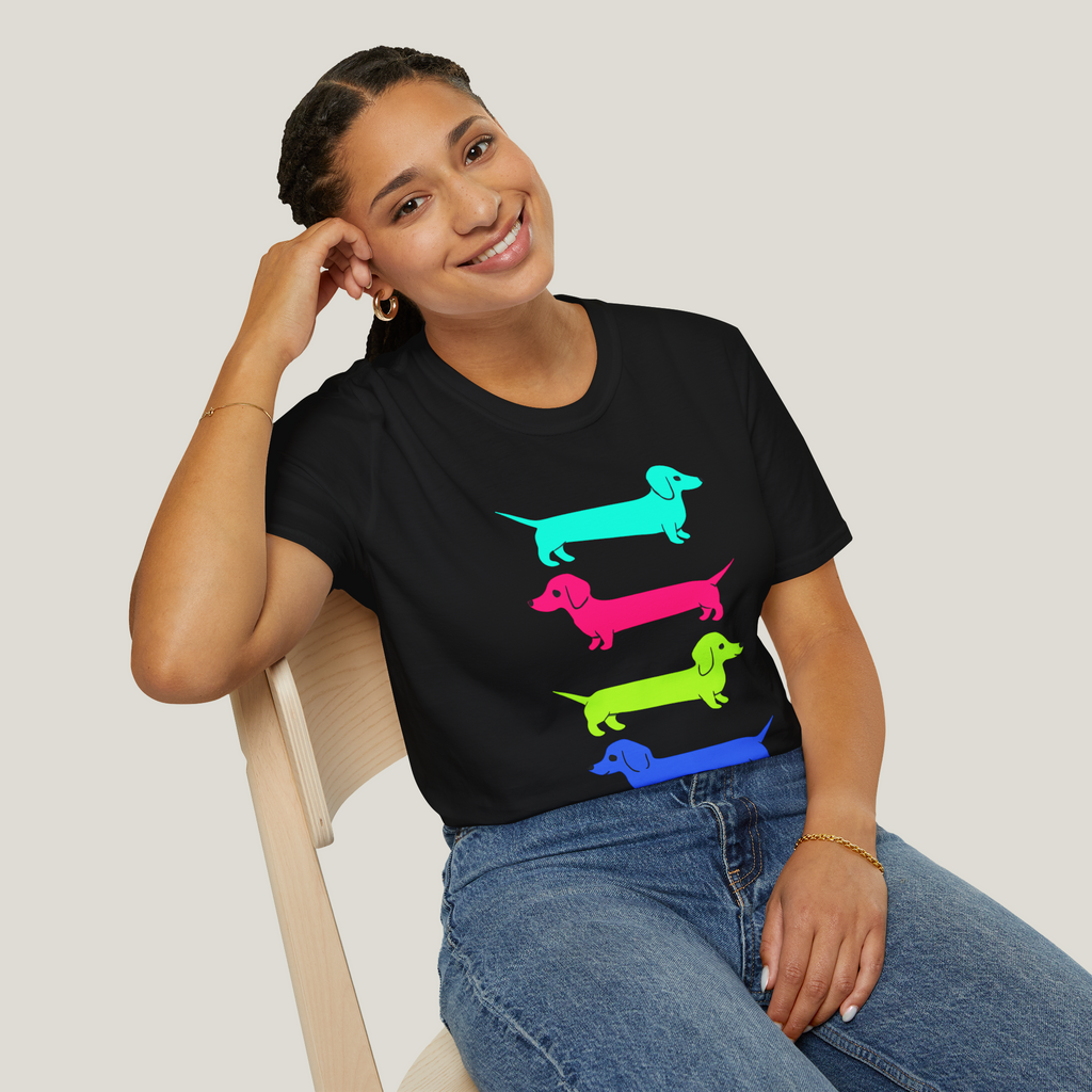 Dachshund Colorful Tee