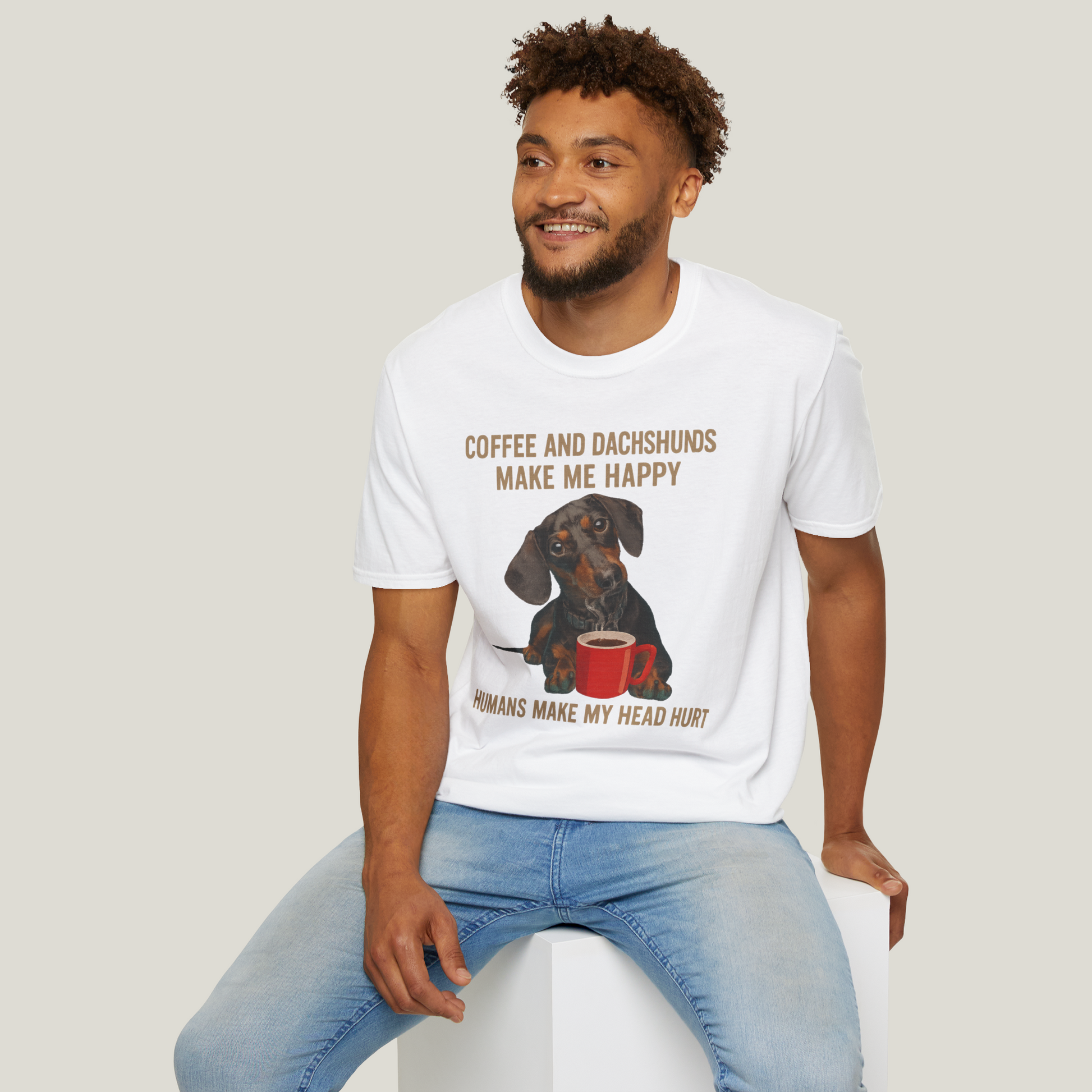 Dachshund Coffee Lover Tee