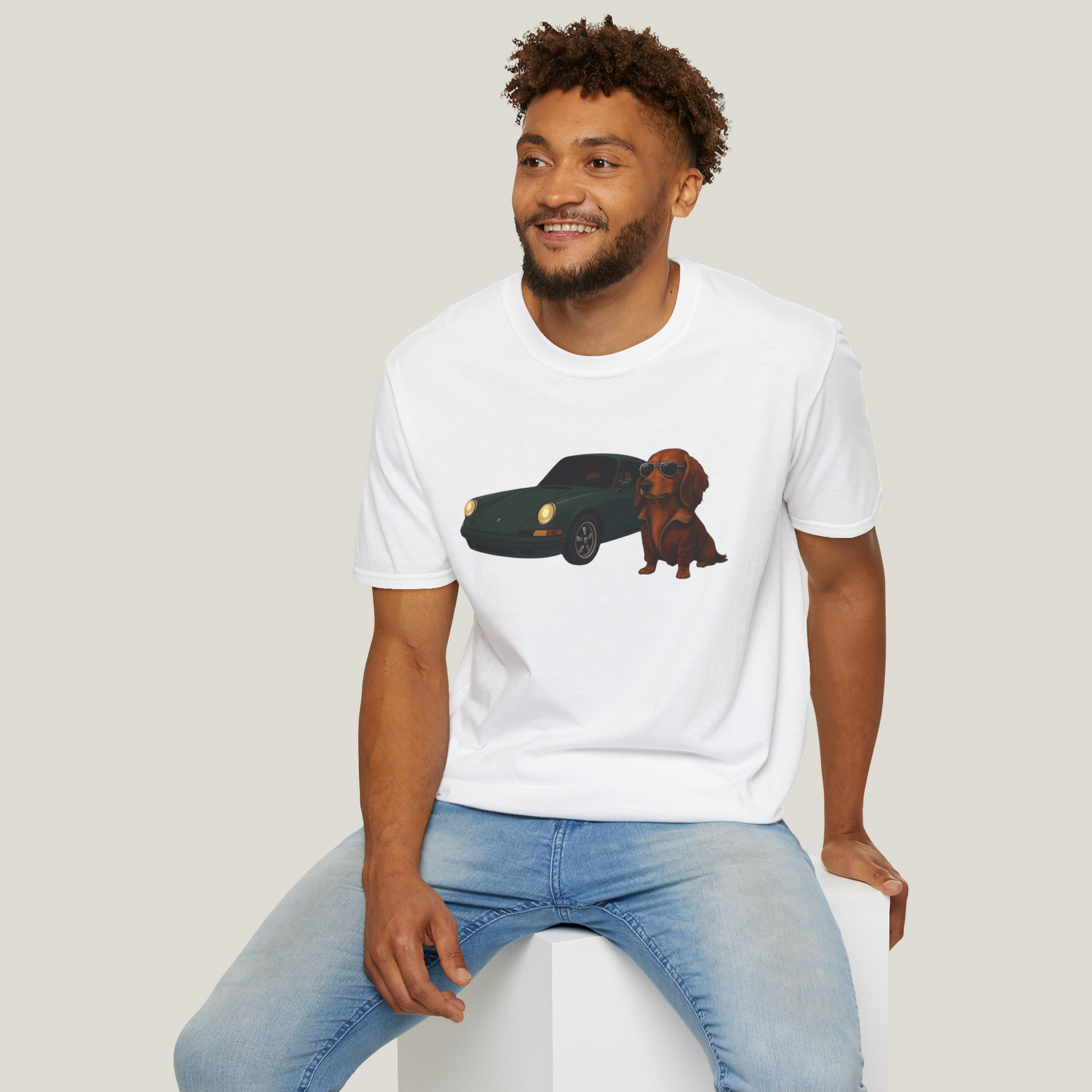 Dachshund Car Tee