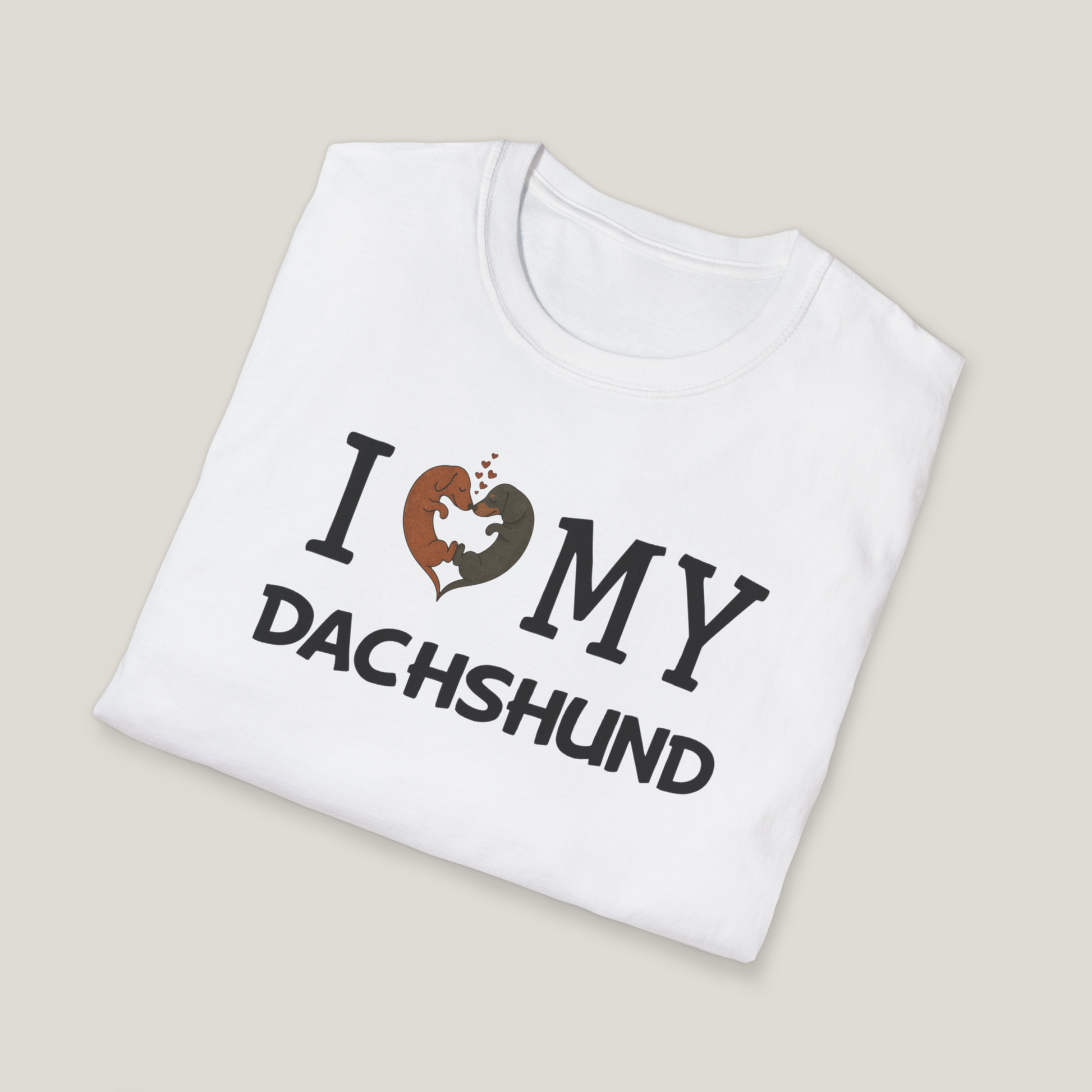 I Heart My Dachshund Tee